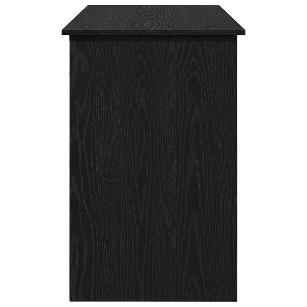 vidaXL Γραφείο Μαύρο 102x50x75 εκ. από Επεξεργασμένο Ξύλο