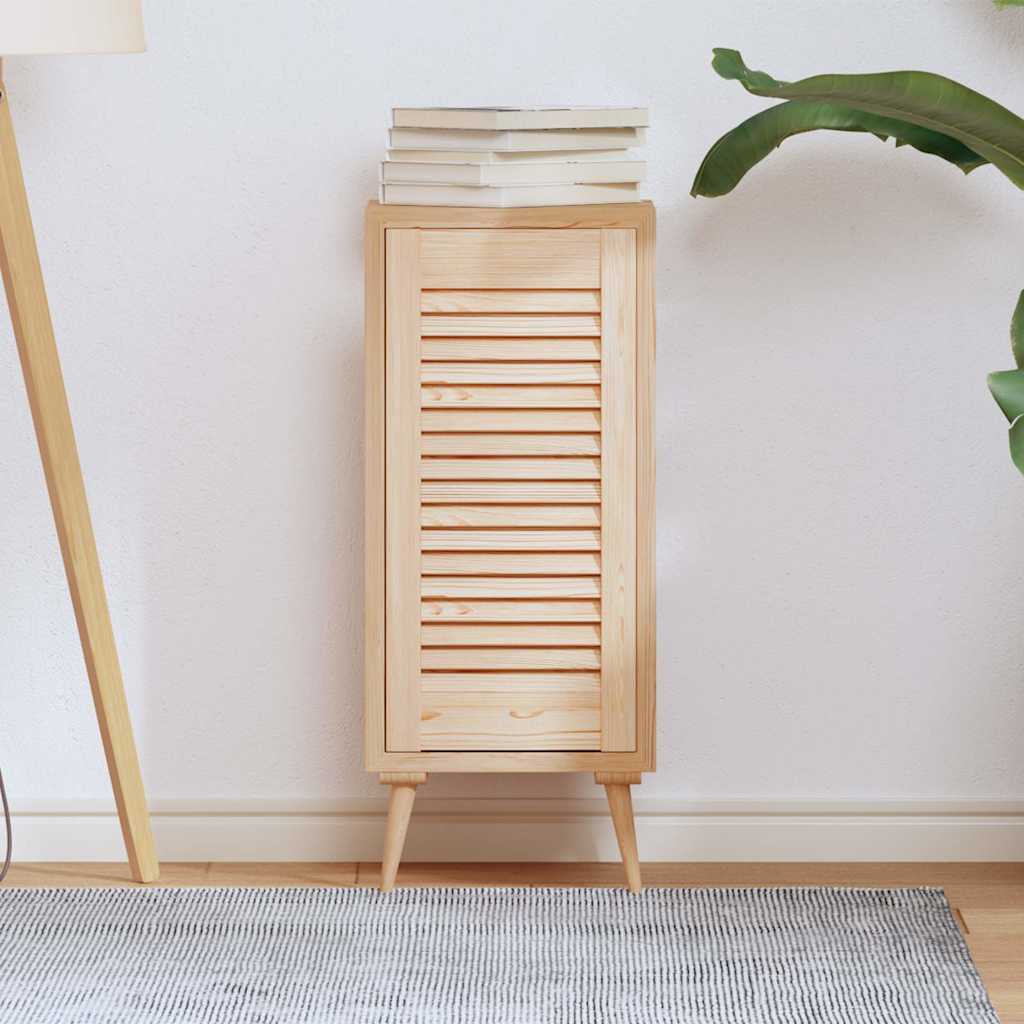 vidaXL Πορτάκι με Περσίδες 61,5x29,5 εκ. από Μασίφ Ξύλο Πεύκου