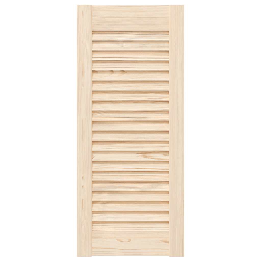 vidaXL Πορτάκια με Περσίδες 4 Τεμ. 69x29,5 εκ. από Μασίφ Ξύλο Πεύκου