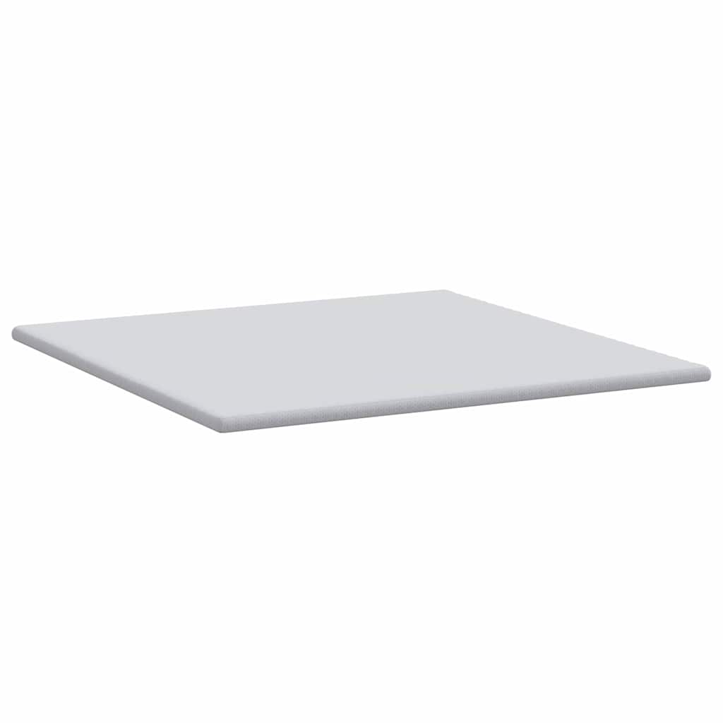 vidaXL Στρώμα επικάλυψης Λευκό 200 x 200 cm Υφασμα Jacquard