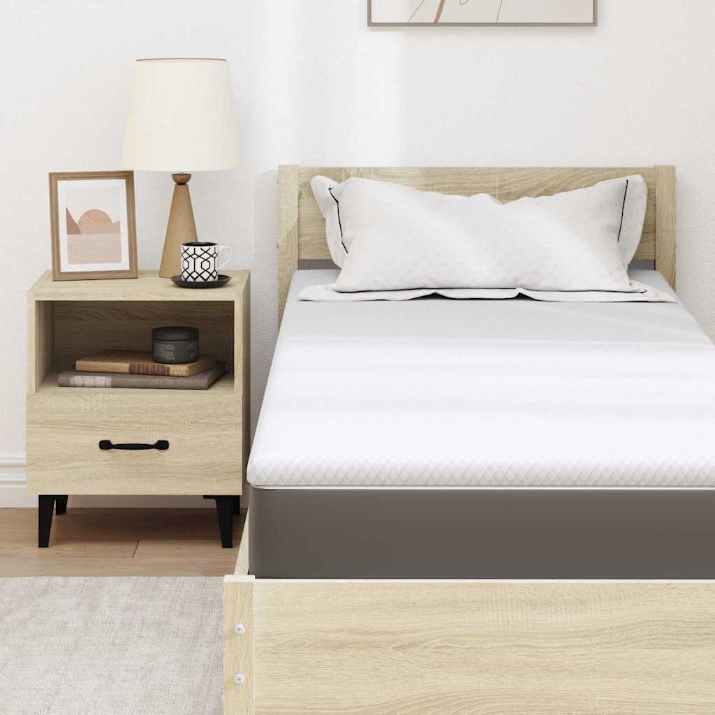vidaXL Στρώμα μνήμης 80 x 200 cm Thick Μαλακό Ύφασμα-100% πολυέστερ