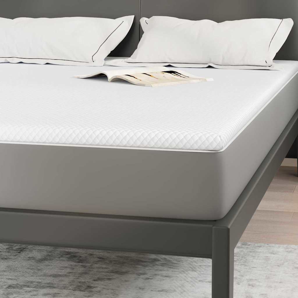 vidaXL Στρώμα μνήμης 140 x 190 cm Thick Μαλακό Ύφασμα-100% πολυέστερ