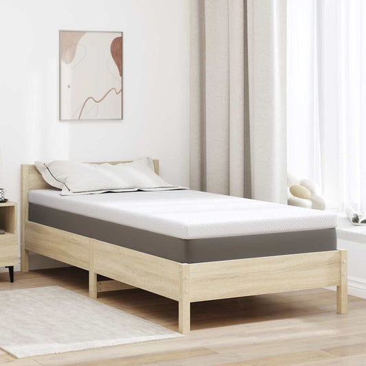 vidaXL Στρώμα μνήμης 90 x 190 cm Thick Μαλακό Ύφασμα-100% πολυέστερ