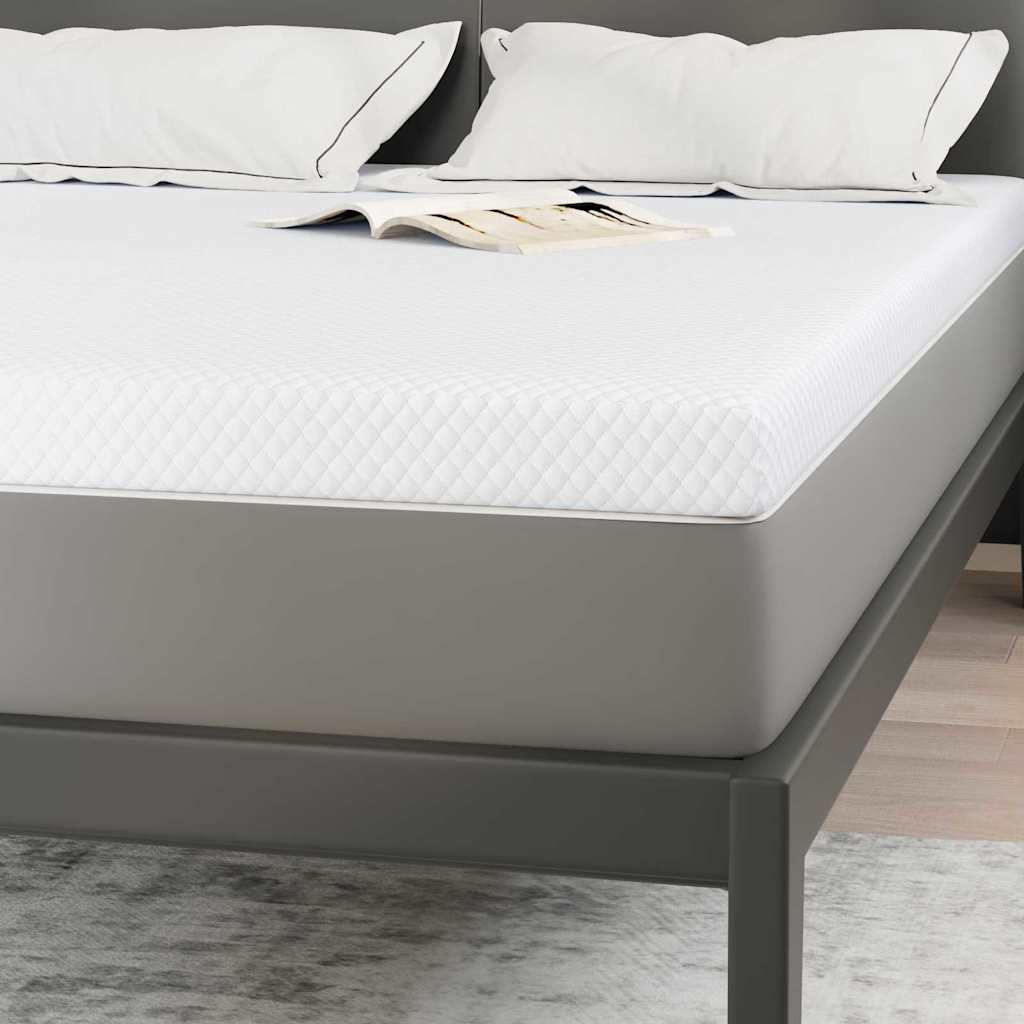 vidaXL Στρώμα μνήμης 140 x 200 cm Thick Μαλακό Ύφασμα-100% πολυέστερ