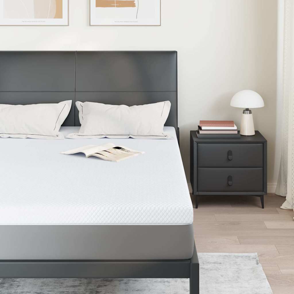 vidaXL Στρώμα μνήμης 140 x 200 cm Thick Μαλακό Ύφασμα-100% πολυέστερ