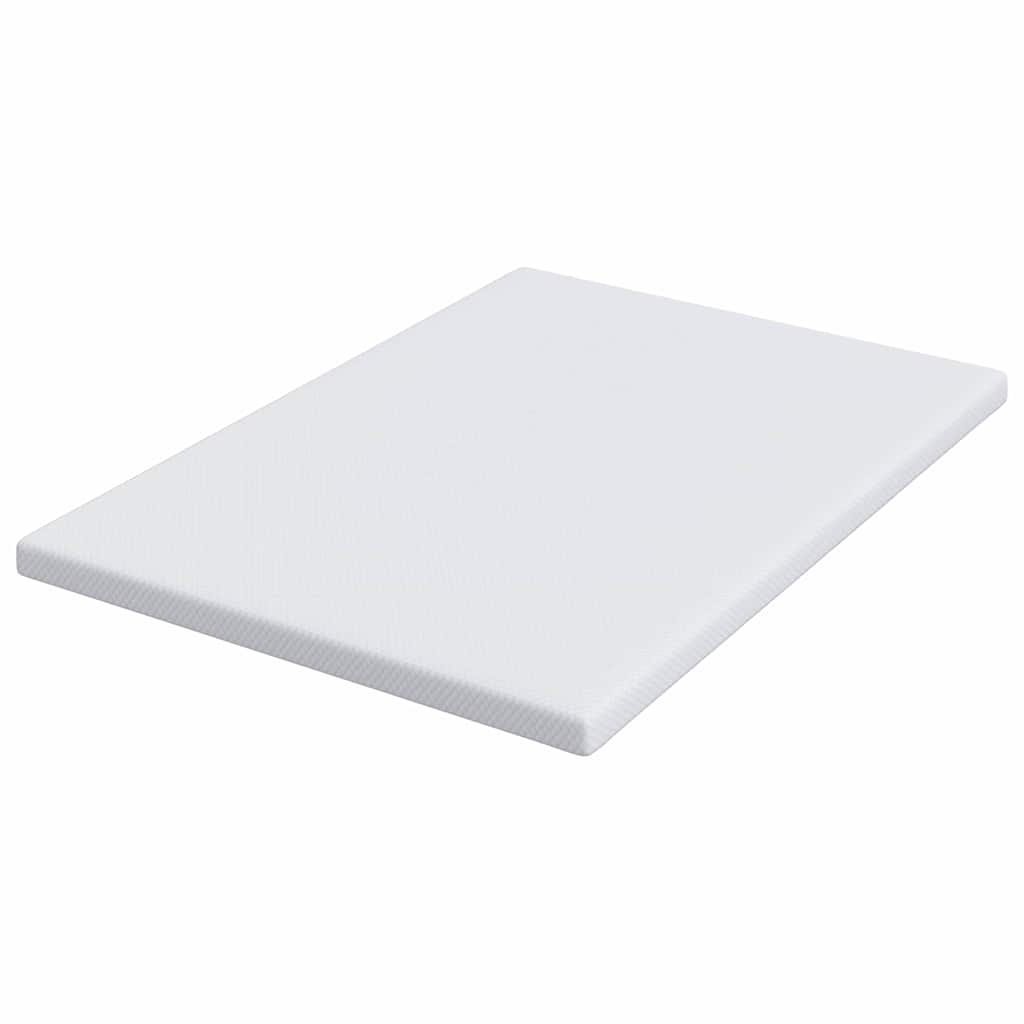 vidaXL Στρώμα μνήμης 140 x 200 cm Thick Μαλακό Ύφασμα-100% πολυέστερ