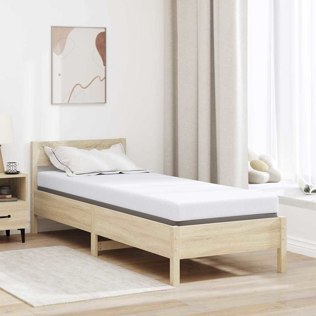 vidaXL Στρώμα μνήμης 80 x 200 cm Thick Μαλακό Ύφασμα-100% πολυέστερ