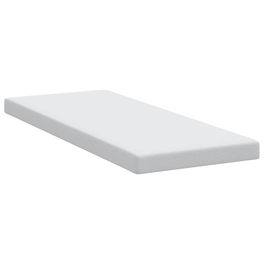 vidaXL Στρώμα μνήμης 80 x 200 cm Thick Μαλακό Ύφασμα-100% πολυέστερ