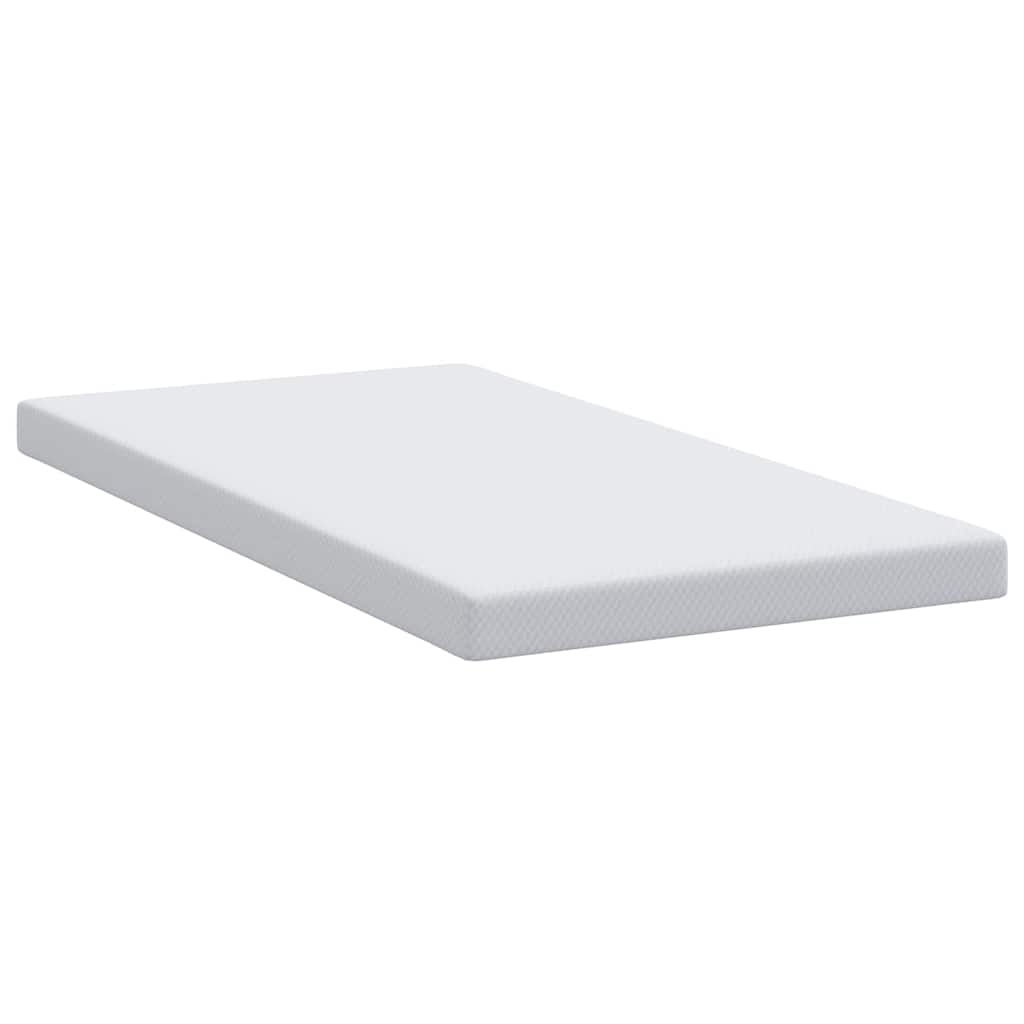 vidaXL Στρώμα μνήμης 90 x 190 cm Thick Μαλακό Ύφασμα-100% πολυέστερ