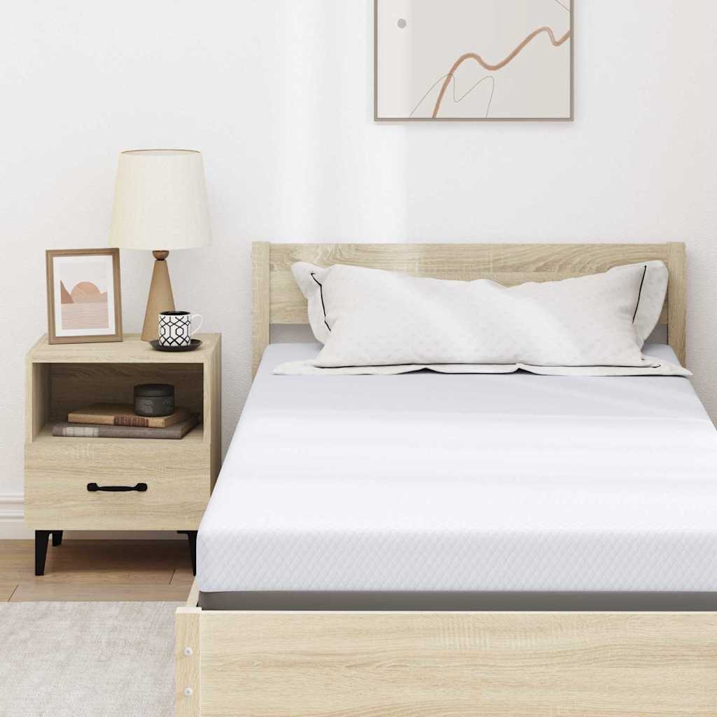 vidaXL Στρώμα μνήμης 120 x 200 cm Thick Μαλακό Ύφασμα-100% πολυέστερ