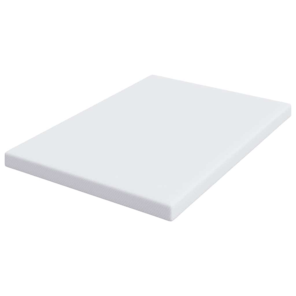 vidaXL Στρώμα μνήμης 140 x 190 cm Thick Μαλακό Ύφασμα-100% πολυέστερ