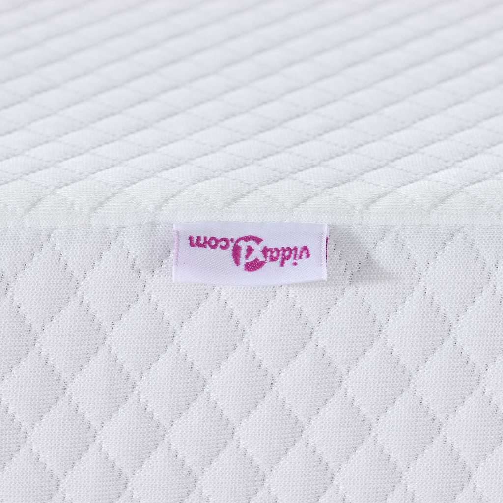 vidaXL Στρώμα μνήμης 180 x 200 cm Thick Μαλακό Ύφασμα-100% πολυέστερ