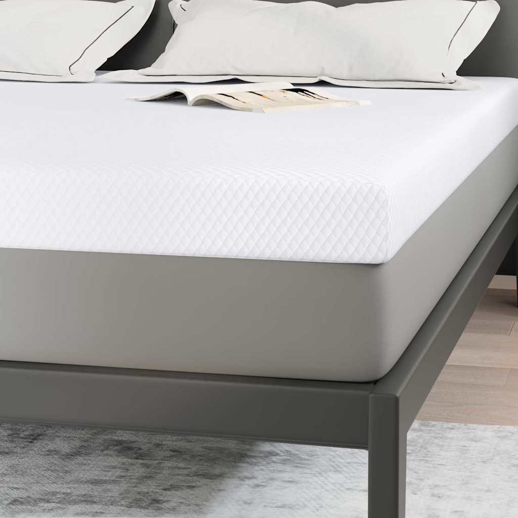 vidaXL Στρώμα μνήμης 180 x 200 cm Thick Μαλακό Ύφασμα-100% πολυέστερ