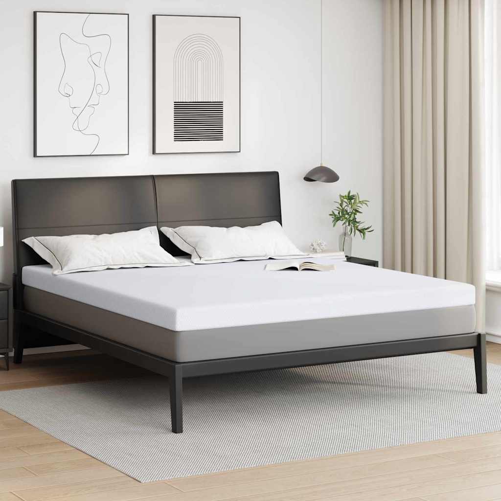 vidaXL Στρώμα μνήμης 180 x 200 cm Thick Μαλακό Ύφασμα-100% πολυέστερ