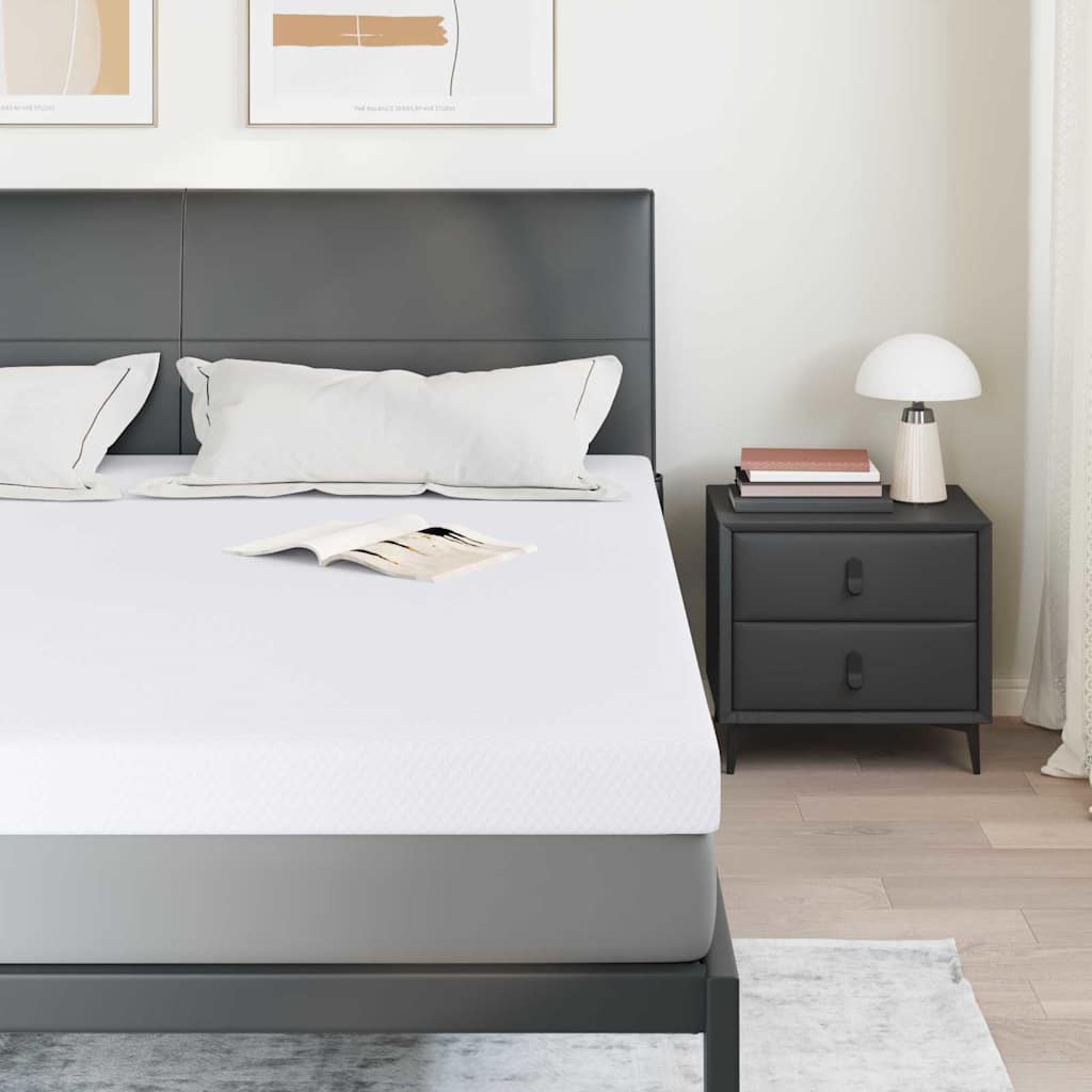 vidaXL Στρώμα μνήμης 180 x 200 cm Thick Μαλακό Ύφασμα-100% πολυέστερ