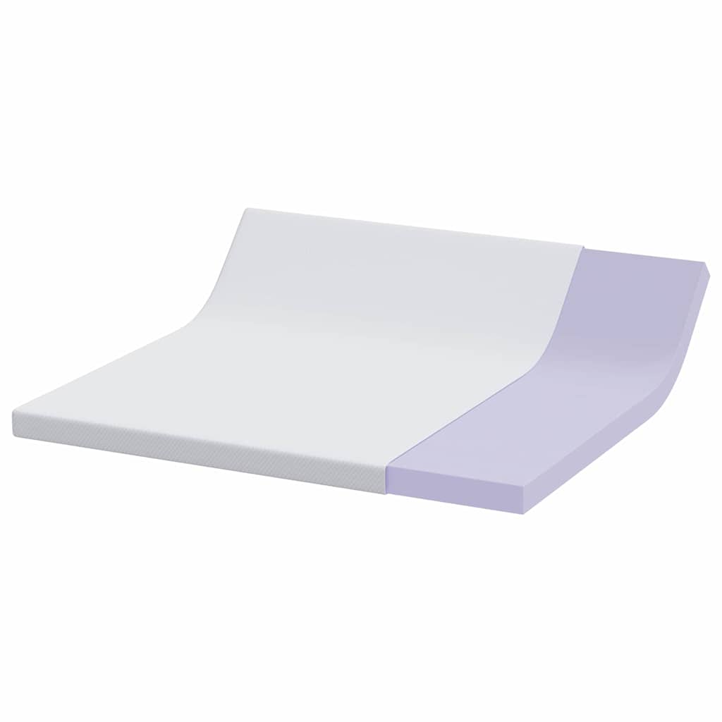 vidaXL Στρώμα μνήμης 180 x 200 cm Thick Μαλακό Ύφασμα-100% πολυέστερ