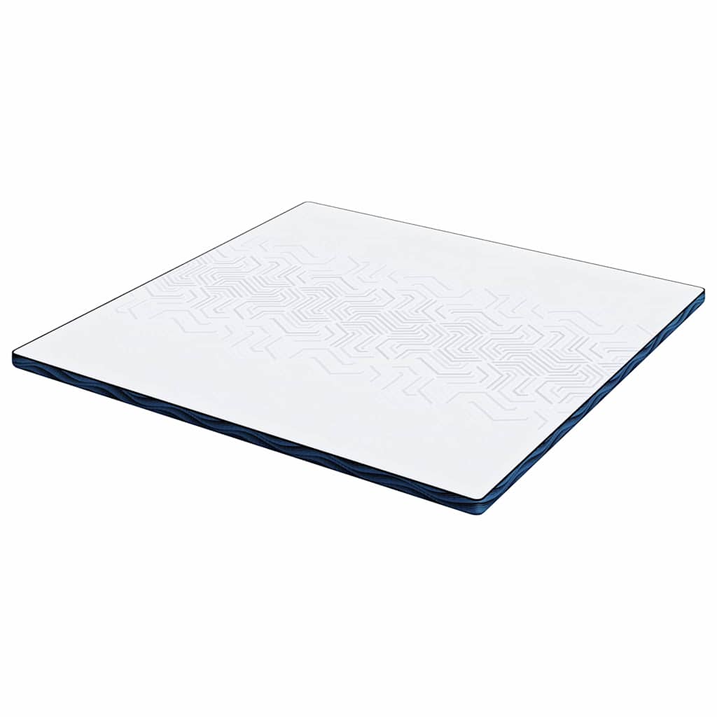 vidaXL Στρώμα επικάλυψης Λευκό 180 x 200 cm Ζακάρ ύφασμα