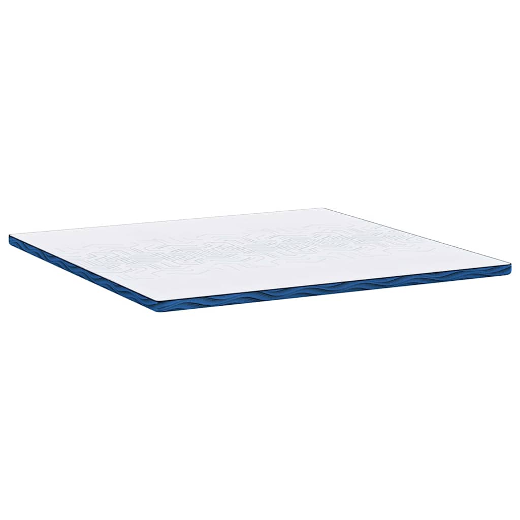 vidaXL Στρώμα επικάλυψης Λευκό 180 x 200 cm Ζακάρ ύφασμα
