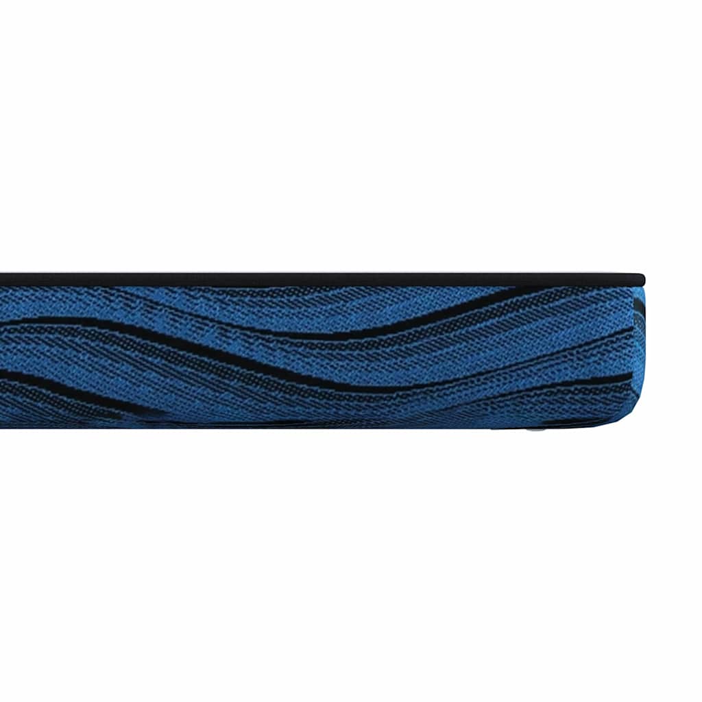vidaXL Στρώμα επικάλυψης Λευκό 200 x 200 cm Ζακάρ ύφασμα