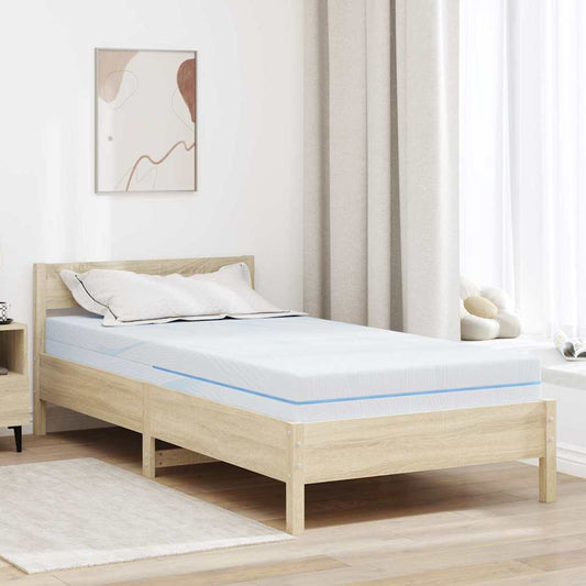 vidaXL Στρώμα Μέτρια σκληρό 100 x 200 cm Λευκό