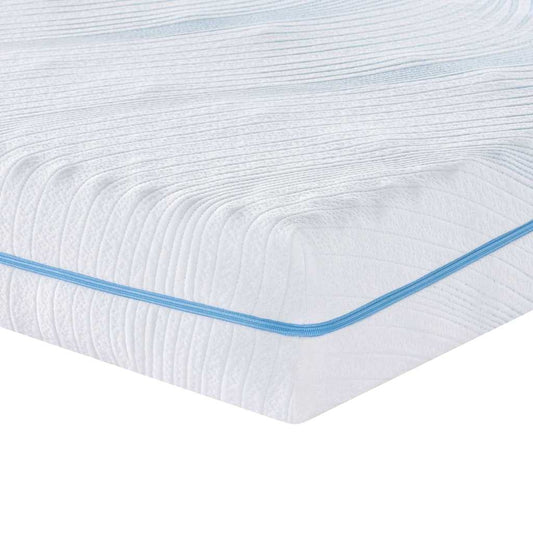 vidaXL Στρώμα Μέτρια σκληρό 100 x 200 cm Λευκό
