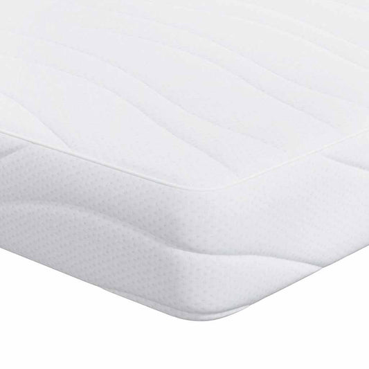 vidaXL Στρώμα Μέτριο 90 x 190 cm Λευκό