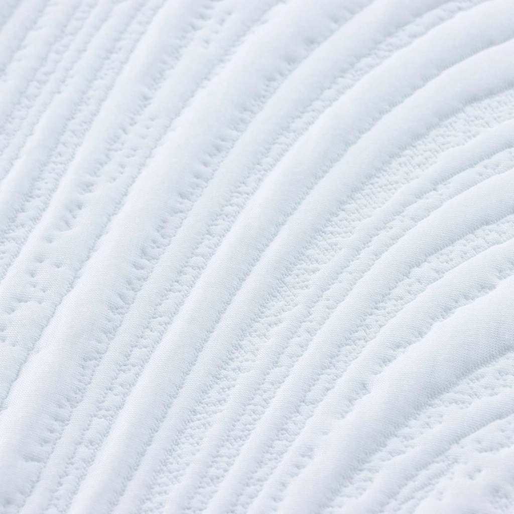 vidaXL Στρώμα Λευκό και Γκρι 90 x 190 cm Τζελ Μνήμης Φόρμα