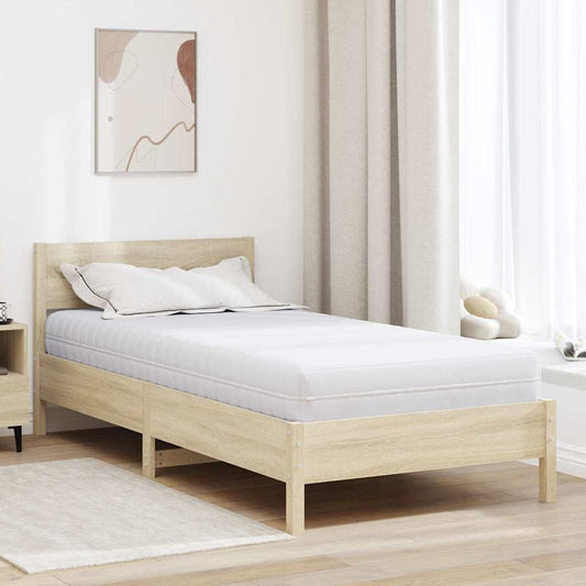 vidaXL Στρώματα Λευκό 100 x 200 cm 100% ύφασμα πολυεστέρα