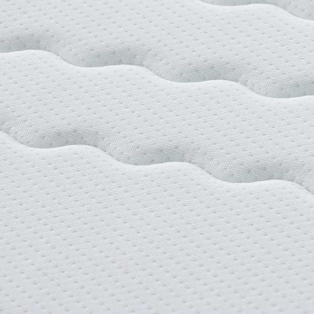 vidaXL Στρώματα 2 pcs Λευκό, Γκρι 60 x 200 cm Πλεκτό ύφασμα