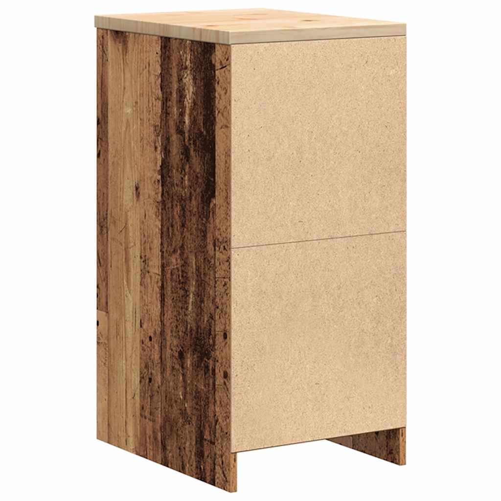 vidaXL ντουλάπι αποθήκευσης γκαράζ 40x51x85 εκ μασίφ ξύλο πεύκο