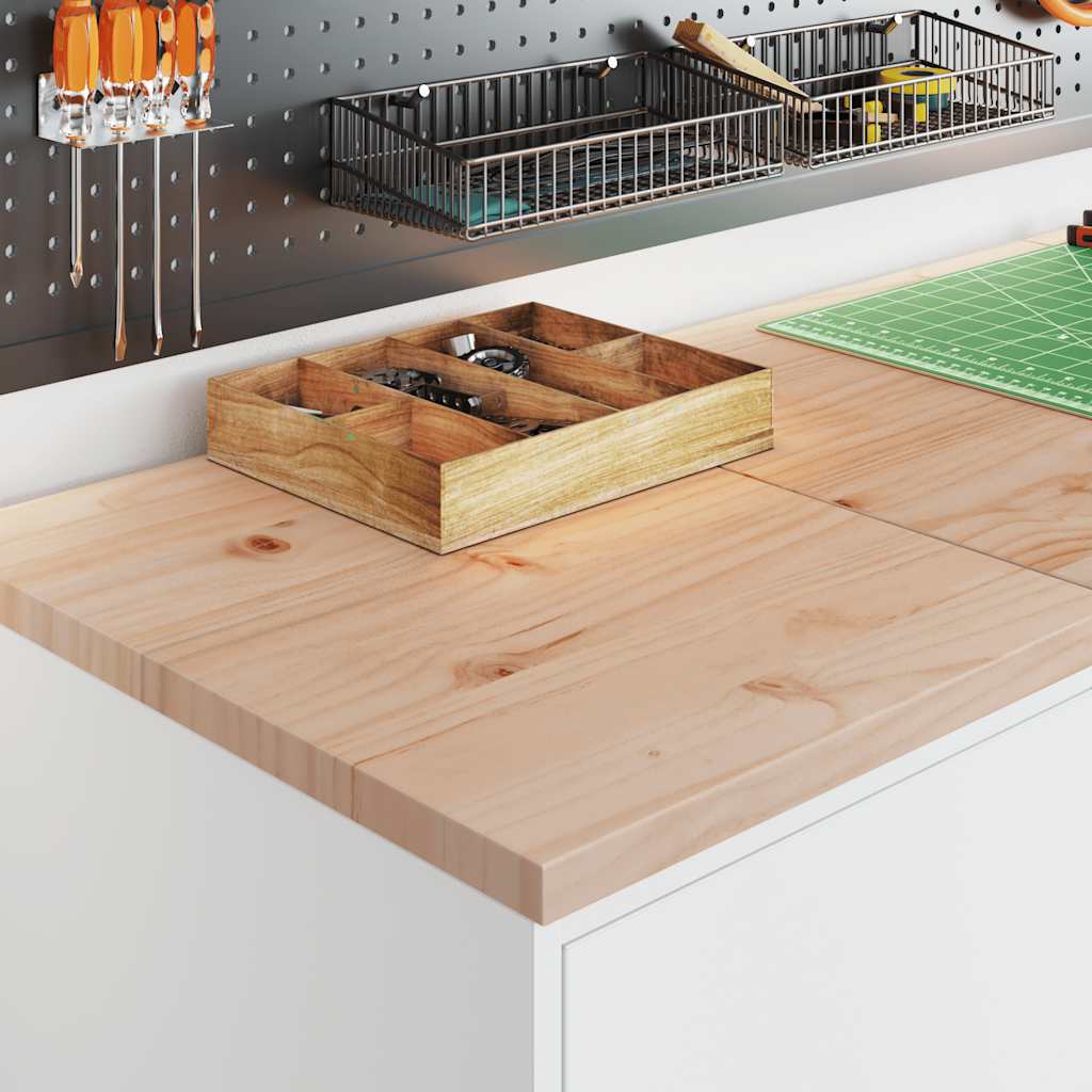 vidaXL ντουλάπι αποθήκευσης γκαράζ Λευκό 40x51x85 εκ μασίφ ξύλο πεύκο