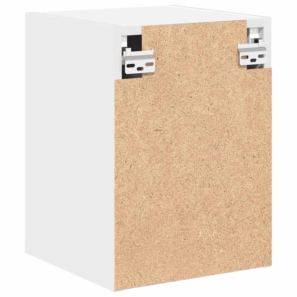 vidaXL ντουλάπι τοίχου γκαράζ Λευκό κατασκευασμένο ξύλο