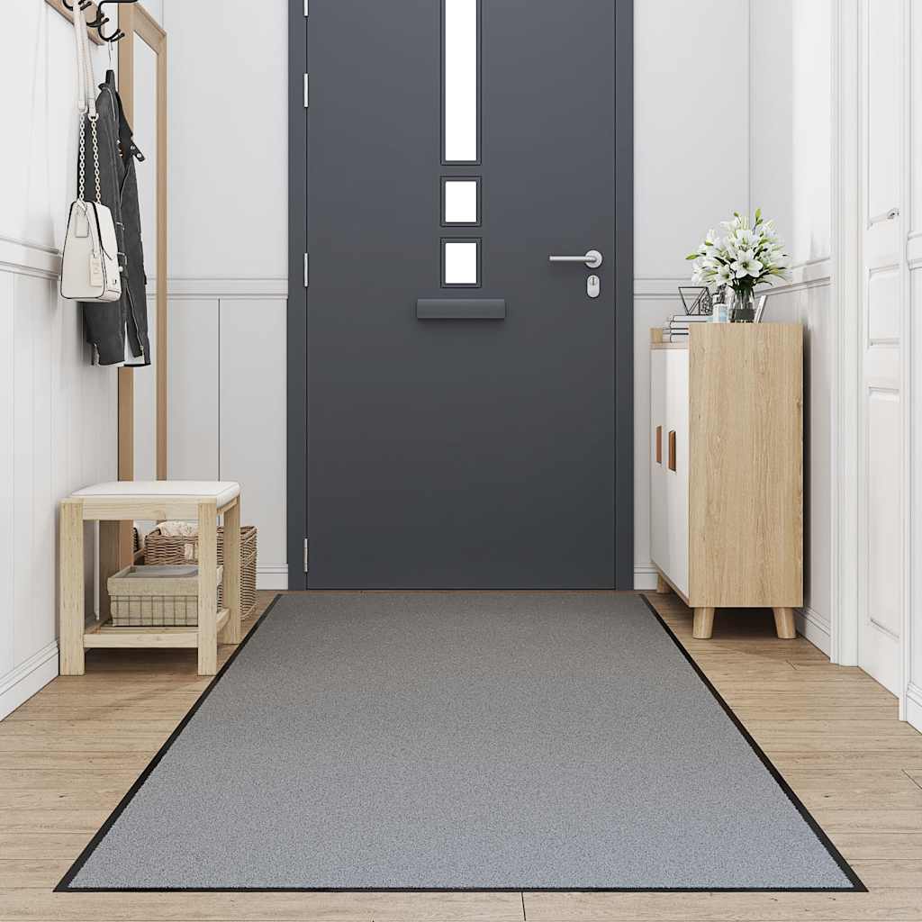 vidaXL Πατάκι Πόρτας Γκρι 115x400 εκ.