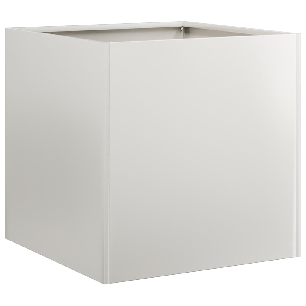 vidaXL Ζαρντινιέρα 40x40x40 εκ. από Ανοξείδωτο Ατσάλι