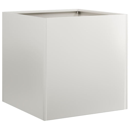 vidaXL Ζαρντινιέρα 40x40x40 εκ. από Ανοξείδωτο Ατσάλι