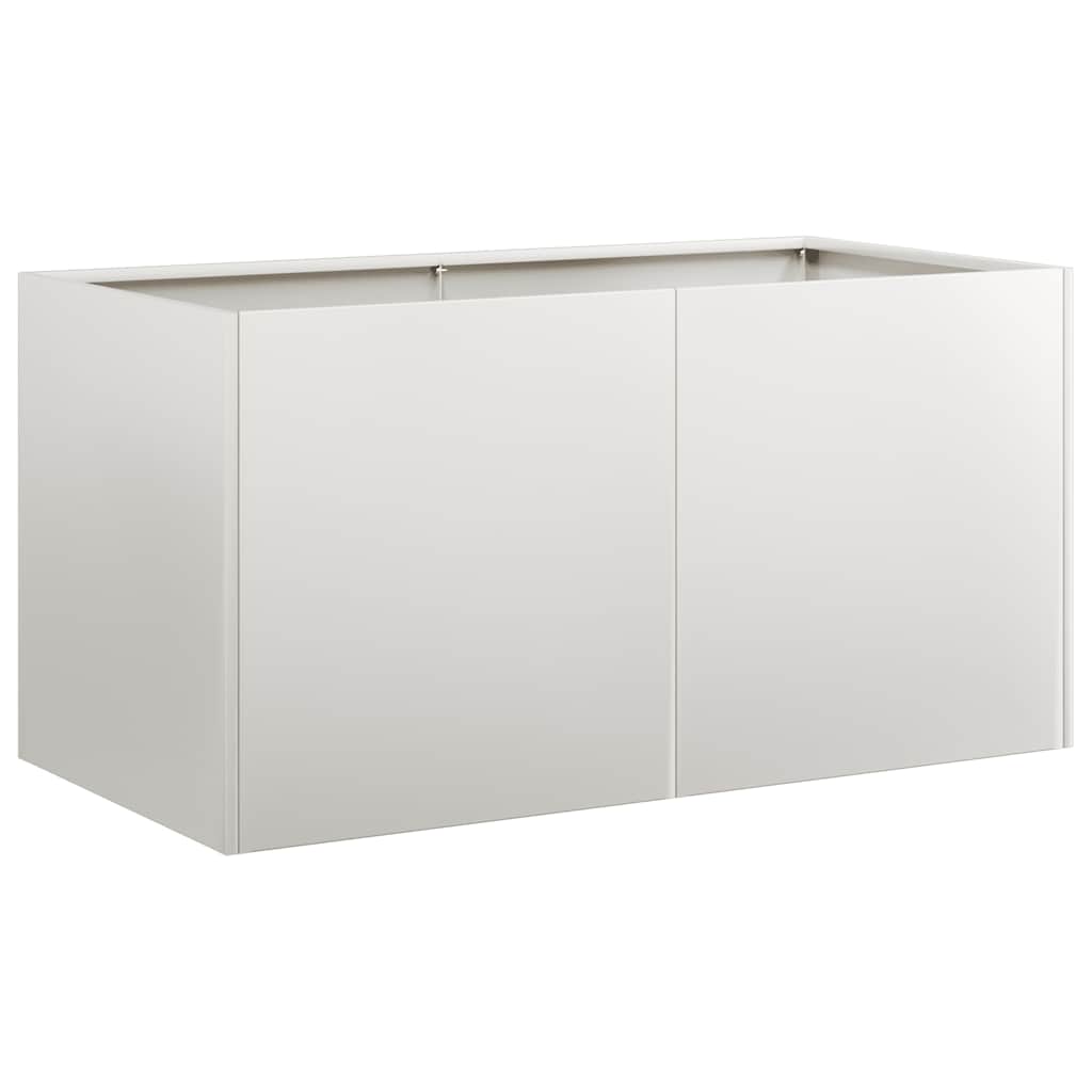 vidaXL Ζαρντινιέρα 80x40x40 εκ. από Ανοξείδωτο Ατσάλι