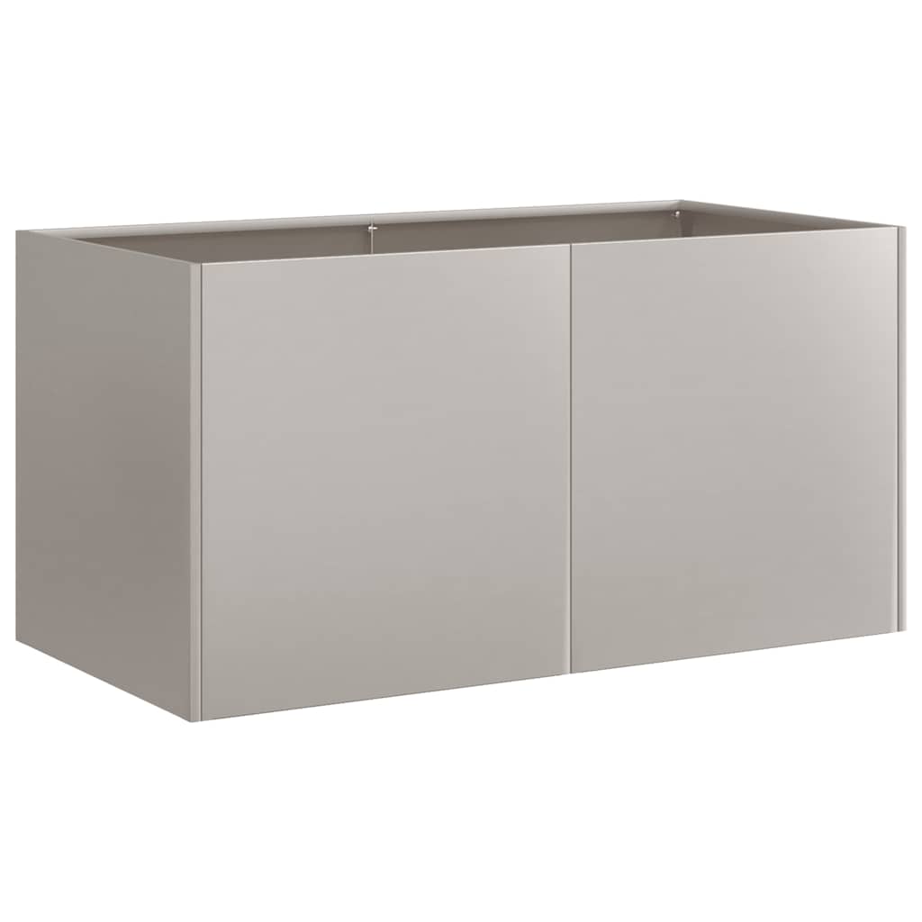 vidaXL Ζαρντινιέρα Σκουριασμένο 80x40x40εκ. Ατσάλι Σκληρυθέν στον Αέρα