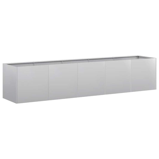 vidaXL Ζαρντινιέρα 200x40x40 εκ. από Γαλβανισμένο Ατσάλι