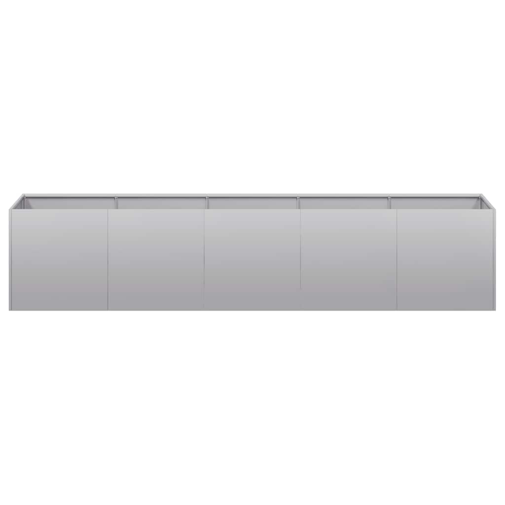 vidaXL Ζαρντινιέρα 200x40x40 εκ. από Γαλβανισμένο Ατσάλι