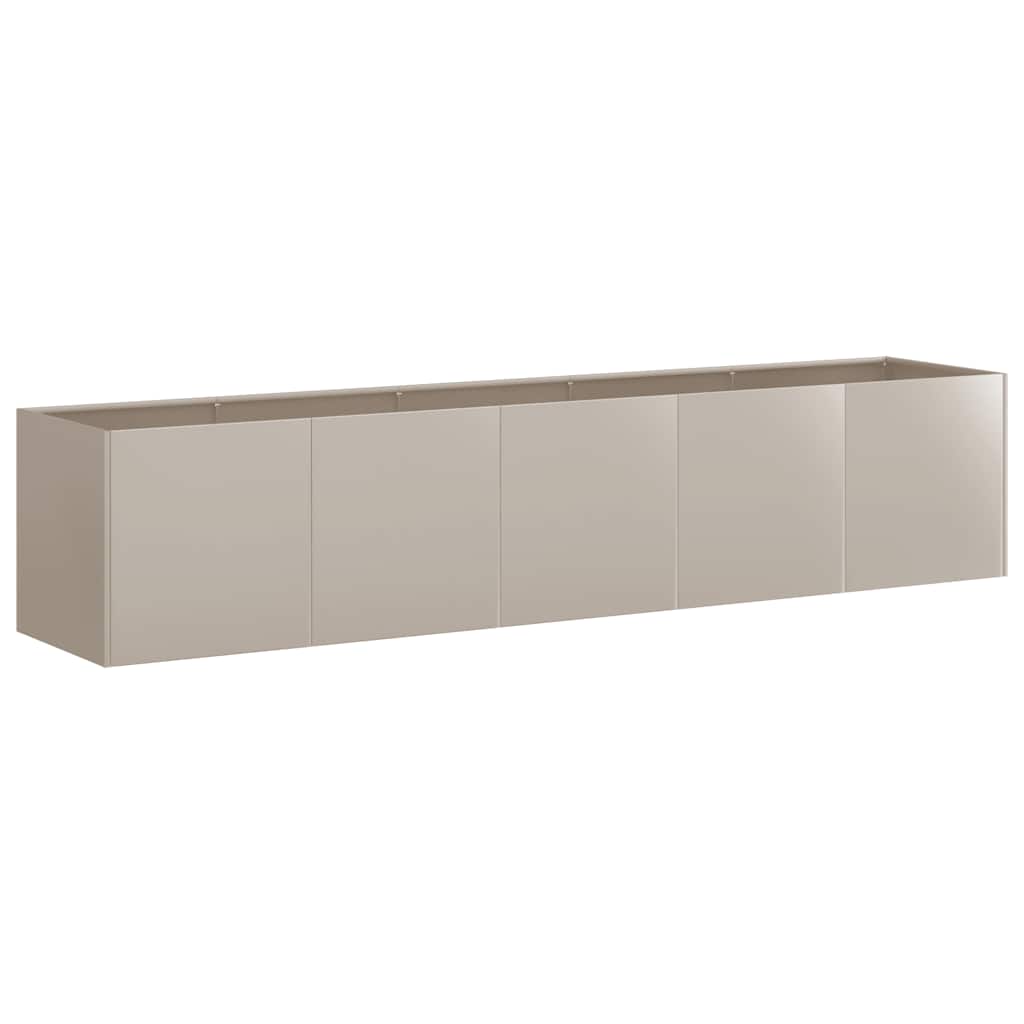 vidaXL Ζαρντινιέρα 200x40x40 εκ. Ατσάλι Σκληρυθέν στον Αέρα