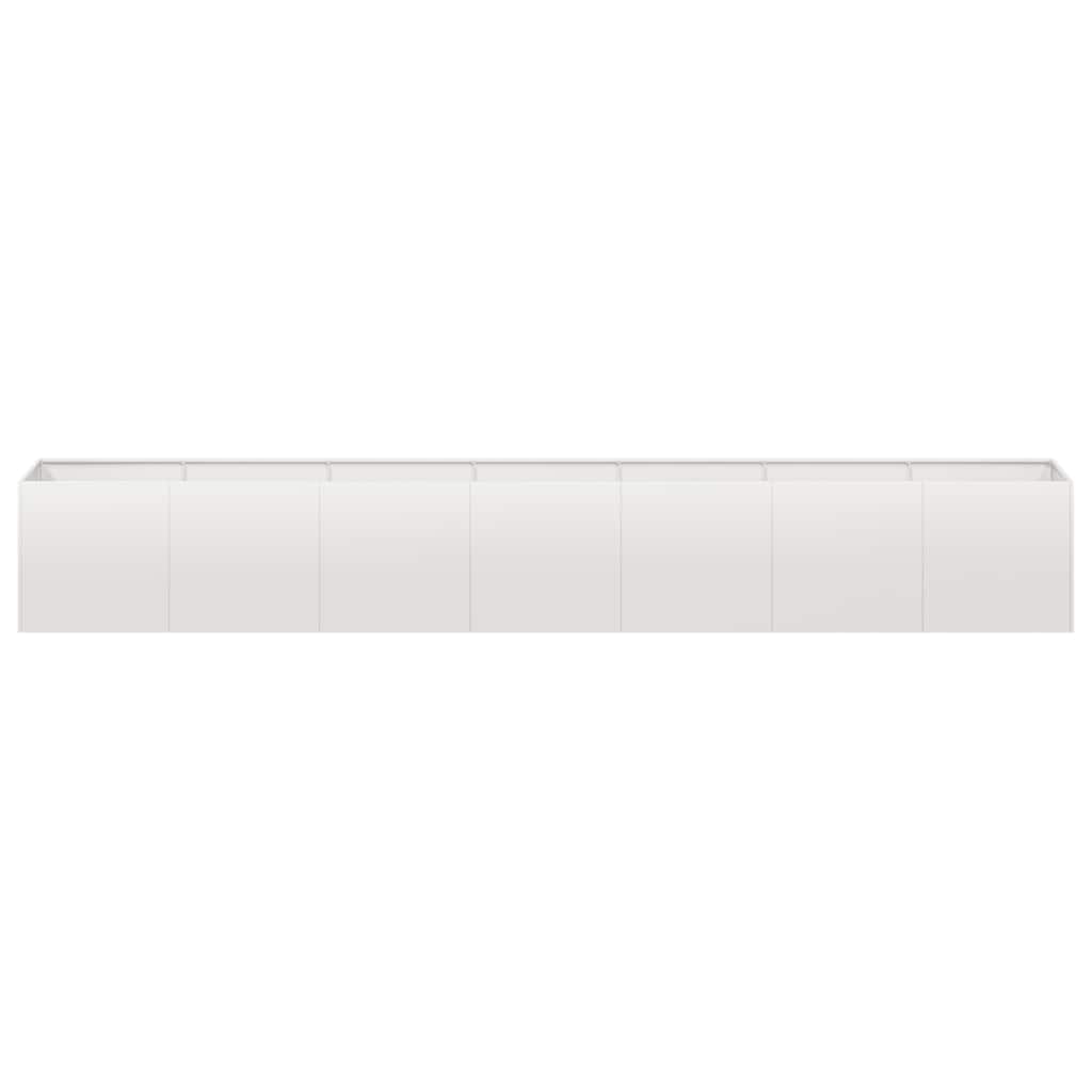 vidaXL Ζαρντινιέρα 280x40x40 εκ. από Ανοξείδωτο Ατσάλι