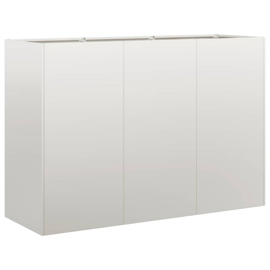 vidaXL Ζαρντινιέρα 120x40x80 εκ. από Ανοξείδωτο Ατσάλι