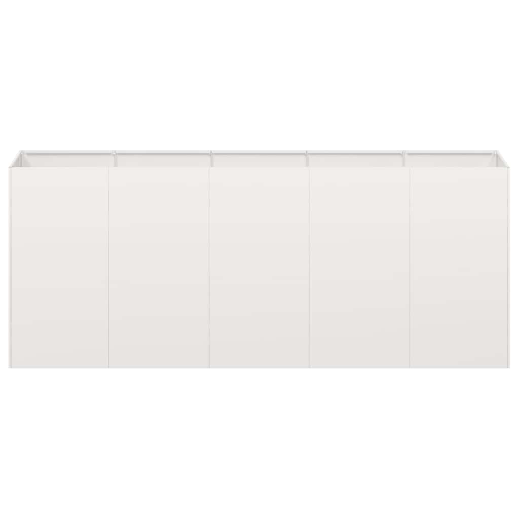 vidaXL Ζαρντινιέρα 200x40x80 εκ. από Ανοξείδωτο Ατσάλι