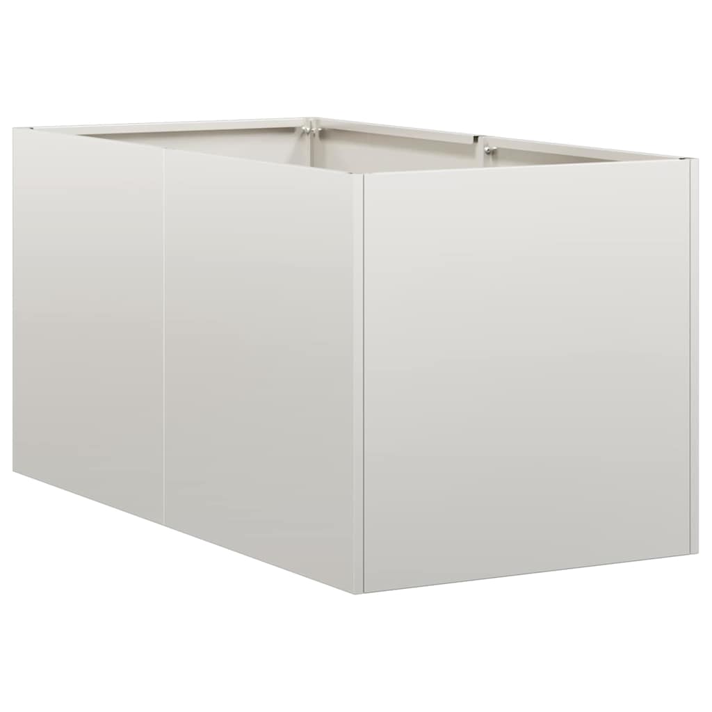 vidaXL Ζαρντινιέρα 40x80x40 εκ. από Ανοξείδωτο Ατσάλι