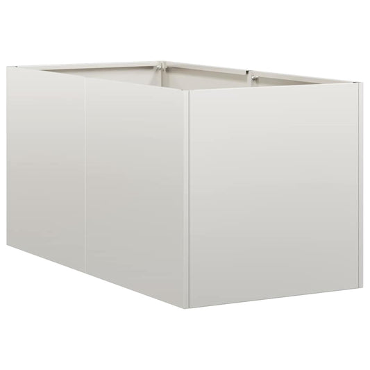 vidaXL Ζαρντινιέρα 40x80x40 εκ. από Ανοξείδωτο Ατσάλι