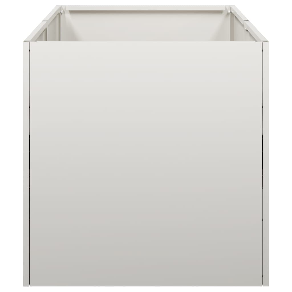 vidaXL Ζαρντινιέρα 40x80x40 εκ. από Ανοξείδωτο Ατσάλι