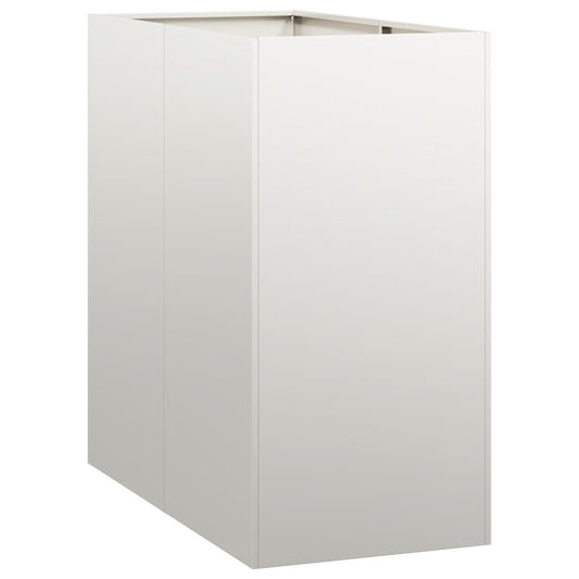 vidaXL Ζαρντινιέρα 40x80x80 εκ. από Ανοξείδωτο Ατσάλι