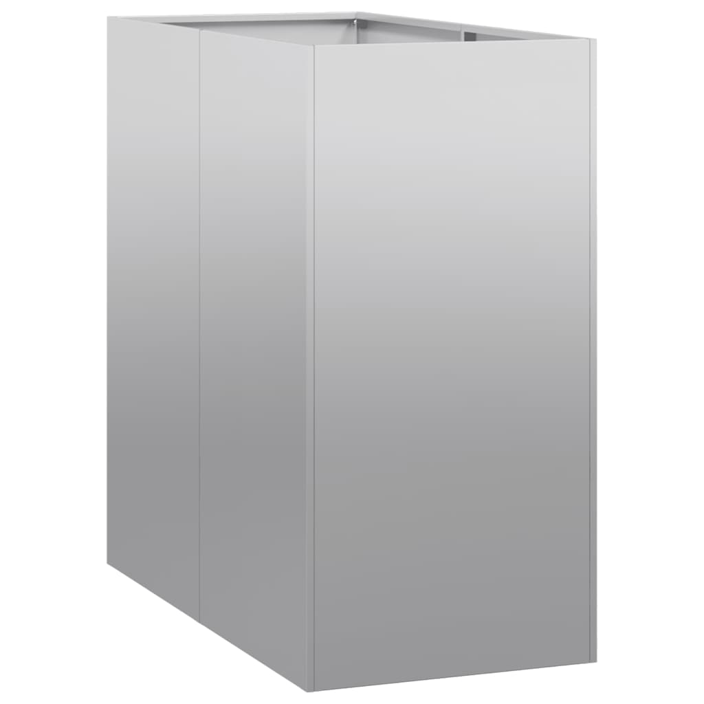 vidaXL Ζαρντινιέρα 40x80x80 εκ. από Γαλβανισμένο Ατσάλι