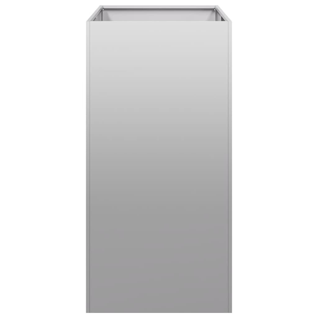 vidaXL Ζαρντινιέρα 40x80x80 εκ. από Γαλβανισμένο Ατσάλι