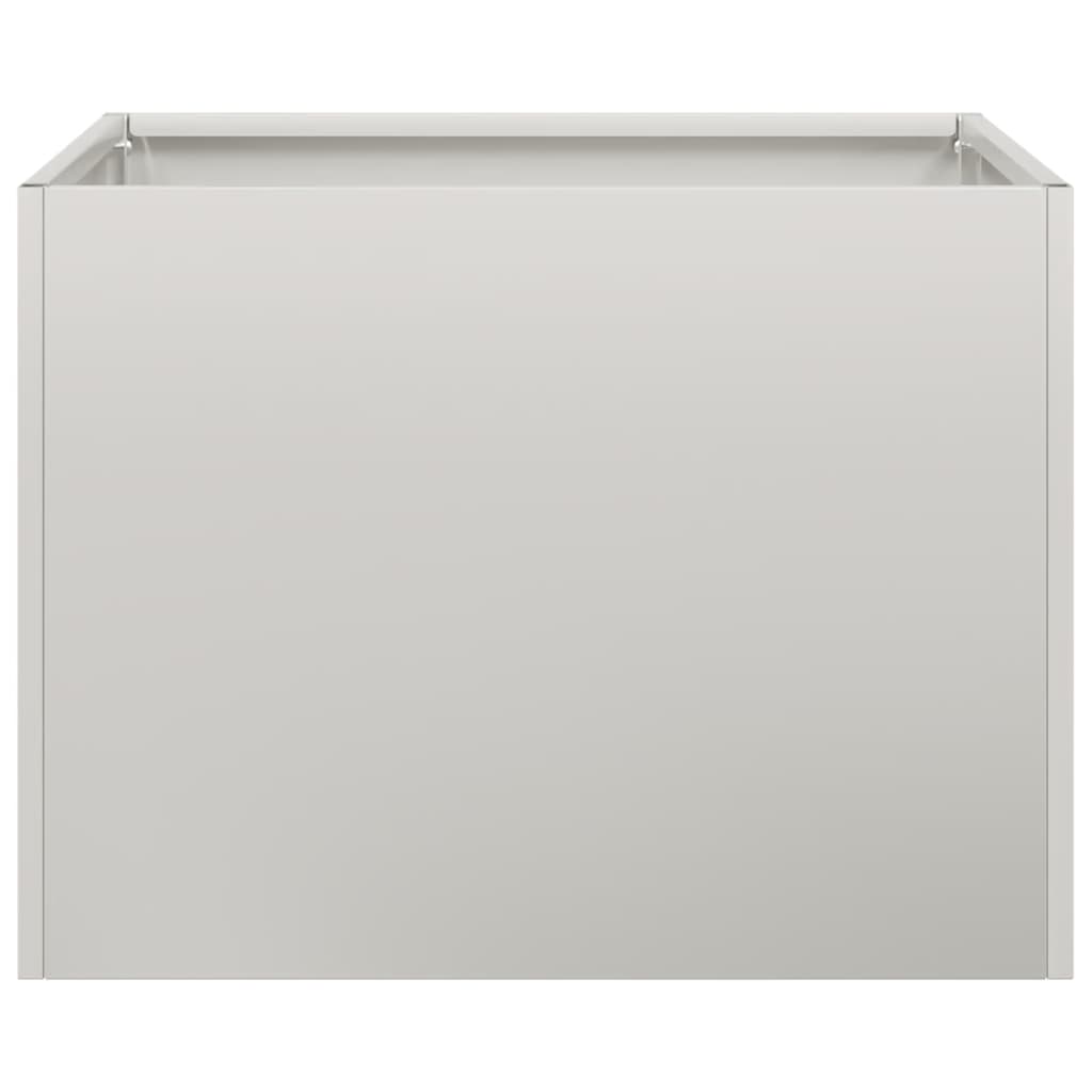 vidaXL Ζαρντινιέρα 40x40x30 εκ. από Ανοξείδωτο Ατσάλι